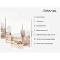 thumbnail image 2 of Sonoran Desert Landscape Wall Art Cactus Wall Art Decor Saguaro Cactus Pictures Wall Art Cactus Canvas Prints Cactus Artwork Cactus for Wall Cactus Painting for Home Room Decor 16x24x3 Inch D, 2 of 7