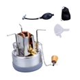 thumbnail image 3 of MAGIDEAL Alcohol Burner Alcohol Furnace Portable Compact Camp Furnace Spirit Burner for Commercial Trips Restaurant Outdoor Household 200ML, 3 of 8