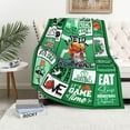 thumbnail image 2 of Football Gifts for Boys 8-12, Football Blanket for Boys, Football Gift for Men, Football Team Gifts, Birthday Gift for Football Lovers Fans Player, Football Throw Blanket 60" x 50", 2 of 5