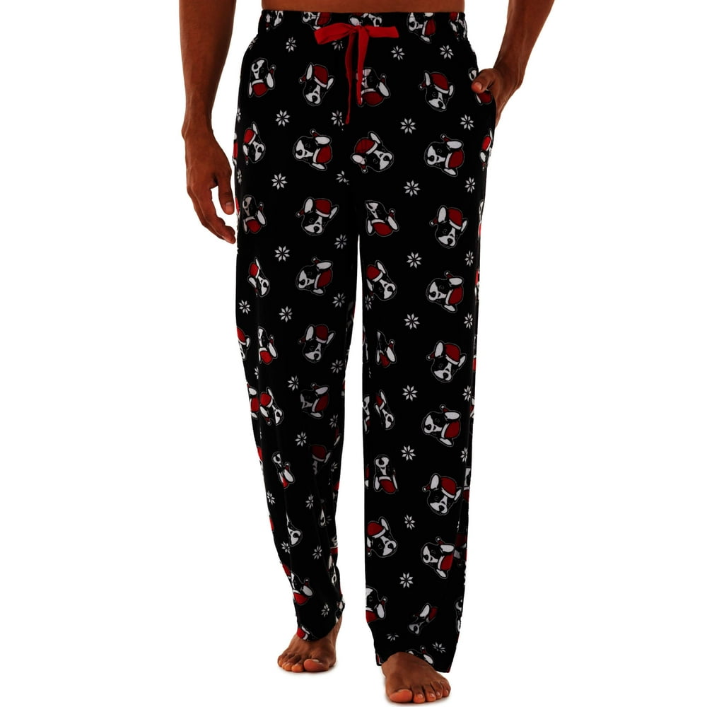 fruit of the loom men's microfleece pajama pant