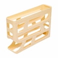 thumbnail image 2 of Oleegame 2PC Produce Storage Egg Holder For Refrigerator Fridge Egg Storage Box 4 Tiers Egg Holder Refrigerator Side Door Egg Dispenser Rolldown Egg Dispenser, 2 of 6