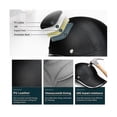 thumbnail image 3 of Baseball Cap Style Motorcycle Half Helmet Safety Hat Half Helmet Safety Hard Hat Bicycle Helmet Cap, 3 of 5