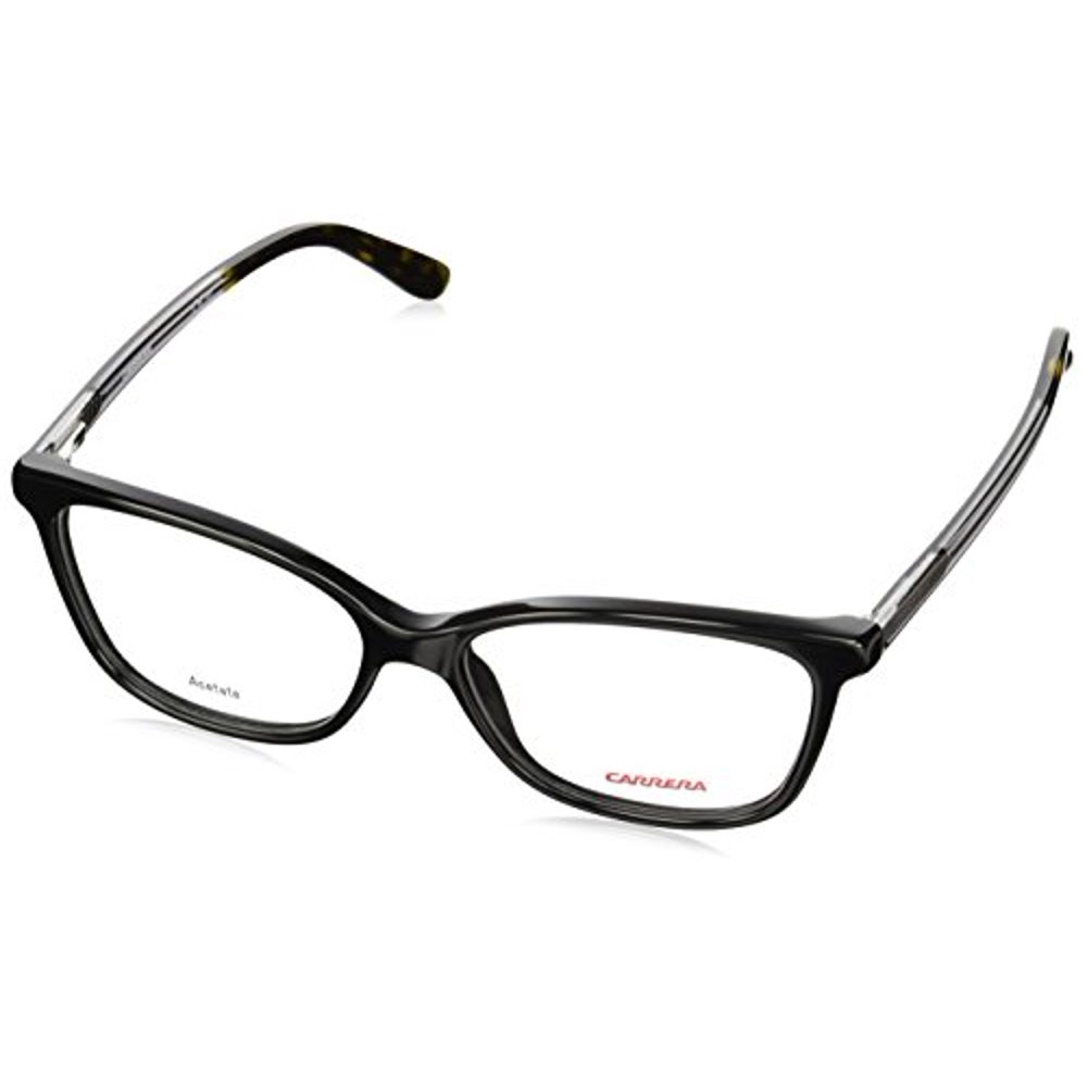 Carrera 6646 Eyeglass Frames CA664603L35215 Black Gray Frame, Lens
