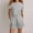 Grey, variant on Summer Top and Bottom Toddler Kids Girls 2pcs Short Sleeve Tops Shorts Summer Set T Shirt and Shorts Fashion Outfit #Black 4-