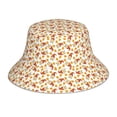 thumbnail image 1 of Fotbe Gnomes Autumn Sombrero Tipo Pescador con Estampado – Sombrero de Sol de Algodón de Moda para Playa, Golf, Pesca, 1 of 6