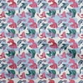 thumbnail image 1 of oneOoneCottonPoplinTwillPinkFabricAsianJapaneseKoiFishDiyClothingQuiltingFabricPrintFabricByYard56InchWide, 1 of 4