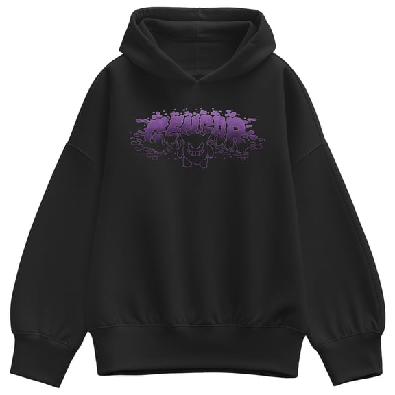 Pokémon - Gengar - Women's Oversized Fleece Hoodie Sweatshirt