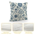 thumbnail image 4 of PHYHOO  Floral Pillow Covers  Blue line Flower Decorative White Throw Pillows Farmhouse Pillowcase Decor for Outdoor Couch Chair Home Couch  White, 4 of 5