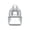 Gray, variant on Clear Backpack, Heavy Duty Transparent Backpack With Handle, Vinyl Large Capacity Clear Backpack For School, Stadium Approved Travel Commute