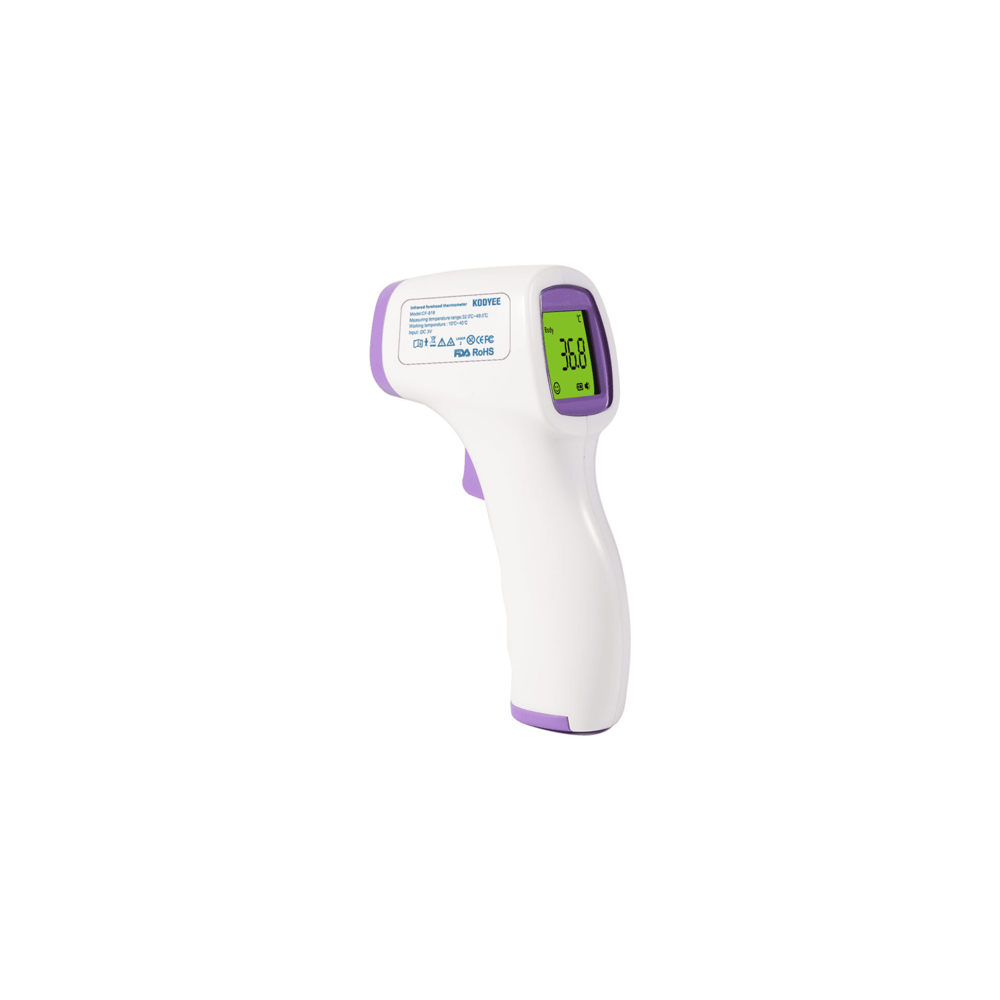 Thermometer Temperature Measurement Tool LCD 50~550°C Handheld Forehead Guns 