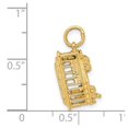 thumbnail image 5 of 14K Yellow Gold Trolley Charm, 5 of 5