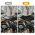 thumbnail image 3 of 60x40cm Size L Motorcycle Seat Cover Waterproof Dustproof Motorbike Seat Cushion Protector Black, 3 of 8