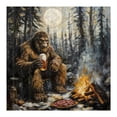 thumbnail image 1 of Humorous Animal Print Bathroom Shower Curtain Funny Sitting On Reading Newspaper Design Polyester Fabric Bath Curtain for Home, 1 of 4