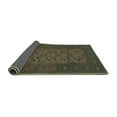 thumbnail image 2 of Ahgly Company Indoor Square Persian Turquoise Blue Traditional Area Rugs, 7' Square, 2 of 4