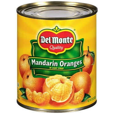 Del Monte Mandarin Oranges in Light Syrup - 29 oz Package May Vary