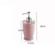 thumbnail image 2 of Dispensador de jabón de plástico recargable for baño, cocina, botellas con bomba de líquido premium, 2 of 5