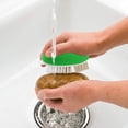 thumbnail image 4 of Safeglitz 1Pack Vegetable Brush Non Slip Grip Potato Scrubber Veggie Brush with Flexible and Hard Bristles Non Slip Comfortable Grip, for Cleaning Food Cucumber and Carrot, 4 of 7