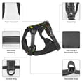 thumbnail image 3 of Vsdgher Pixel Game Pattern Dog Harness,No Pull Pet Harness with Soft Padded Handle,Adjustable Reflective Vest with 2 Buckles,4 Slide Buckles,S-XL X-Large, 3 of 4