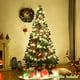 thumbnail image 5 of Costway 2,1m Árbol de Navidad Artificial con Base Metálica Material PVC Hogar Abeto Verde, 5 of 7