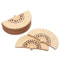 thumbnail image 3 of Wooden Earring Blanks, Simple DIY Wood Earring Pendant Lightweight Durable Natural  For DIY Projects, 3 of 8