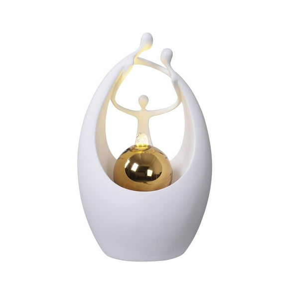 Hi-Line Gift Ltd. Enchanting Serenity - Small Triple Tabletop Fountain