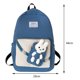 thumbnail image 2 of Mochila casual de moda Mochila linda con cremallera Mochila de gran capacidad con adorno de conejo JShteea Para Estrenar, 2 of 8