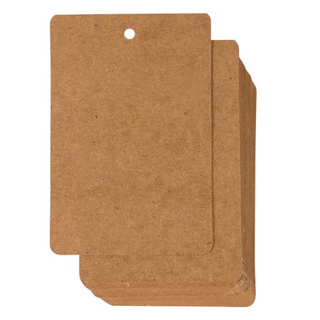 Gift Tags - 200-Pack Kraft Paper Tags, Merchandise Tags, Writable Tags, Craft Hang Labels, Name ...