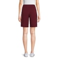 thumbnail image 3 of Athletic Works Women's French Terry Cloth Bermuda Shorts, Sizes XS-3XL, 3 of 5
