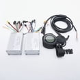 thumbnail image 2 of Motor de CC Sin Escobillas JP de 48 V, 25 A, 1200 W + Pantalla de Visualización del Medidor, Controlador de Motor de Doble Accionamiento para Bicicleta y Scooter Eléctrico, 2 of 5