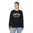 thumbnail image 5 of Coffee Weather Sweatshirt, Coffee Lover Gifts, Cozy Winter Sweatshirt, 5 of 5