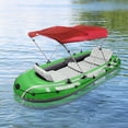 thumbnail image 4 of 3 Bows Boat Top Cover Sun Shade Includes Mounting Hardwares Aluminum Alloy Frame IP85 Waterproof, 4 of 18