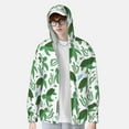 thumbnail image 2 of Fotbe Cartoon Turtle Chaqueta con Protección Solar UPF 50+ para Hombre y Mujer, Camisa con Capucha y Bolsillos-Large, 2 of 7