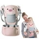 thumbnail image 1 of Cangurera Portabebé FINYQBET rosa Multifuncional con Asiento Transpirable para Niños de 0 a 40 Meses, 1 of 9