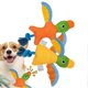 thumbnail image 1 of Squeaky dog toy rope, puppy teething toy hard chewing dog toy plush, 1 of 5