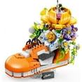 thumbnail image 2 of GZBrick Trendy Shoes Building Sets Compatible with Lego Flowers for Adults Girls 836PCS Orange, 2 of 7