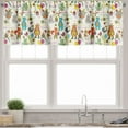 thumbnail image 3 of Ambesonne Birthday Valance & Curtain, Event Cartoon, 55"x24", Multicolor, 3 of 6