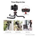 thumbnail image 7 of MT-33 Multifunctional Flexible  Octopus Tripod with Cold Shoe Mount  Rotatable Panoramic Ball Head Quick Release Plate Max. 2KG Load Bearing for Smartphone Camera Live Streami, 7 of 7
