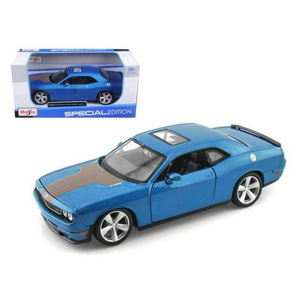 Maisto 31280bl 2008 Dodge Challenger SRT8 Blue 1-24 Diecast Model