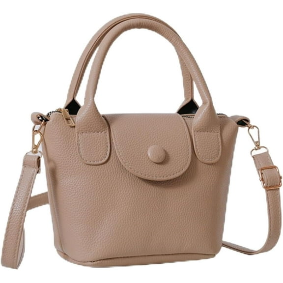 JennyShop Fashion Tote Bag , Pretty Crossbody Bags For Women with Adjustable Strap PU Leather Shoulder Bag Small Handbags Purse