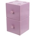 thumbnail image 1 of Miangastore Boîte de Rangement Violet 2Ensemble 3.7X3.6X3.3In, 1 of 9
