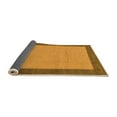 thumbnail image 2 of Ahgly Company Indoor Rectangle Abstract Orange Modern Area Rugs, 8' x 10', 2 of 4