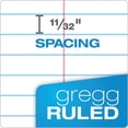 thumbnail image 3 of TOPS Spiral Steno Books, 6 x 9 Inches, Gregg Rule, White Paper, Assorted Covers, 80 Sheets per Book, 4 Books per Pack, 3 of 5