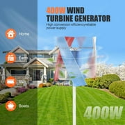 TOPATY Vertical Wind Turbine Wind Generators Home Wind Generators For Home Use Small Wind Turbines 360-Degree Wind Direction Efficient Energy Solution masterly