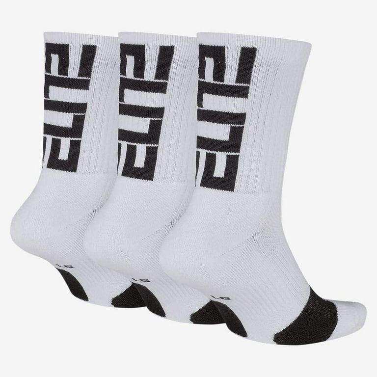 waarom Pracht Doorlaatbaarheid Nike Elite Basketball Crew Socks 3 Pack - Walmart.com