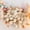 Beige_Hot#454, variant on Easter Egg Decoration Set, 24 Pack 1.57in Speckled Pendant Eggs, Beige Plastic Hanging Ornaments for Tree, Wreath & Table Centerpiece