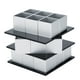 thumbnail image 5 of Juego De Moldes Para Pasteles De Acero Con Forma De Cubo 3D, Herramienta Para Hornear Postres, Pasteles, Mousse, Tres Capas, Placa Acrílica De Aluminio Para Entusiastas De La, 5 of 7