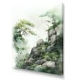 thumbnail image 2 of Designart "Reverie Of Minimalist Cliffside" Landscape Mountains Canvas Prints, 2 of 7