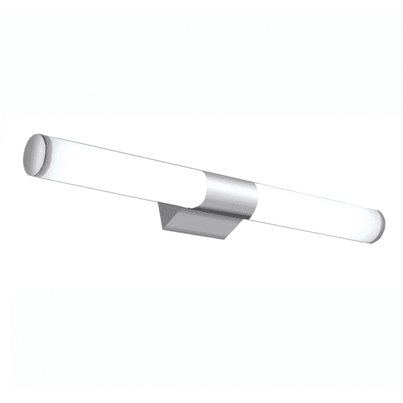 Lámpara Pared Espejo Baño 40cm Led, Luz Blanca Y Luz Cálida