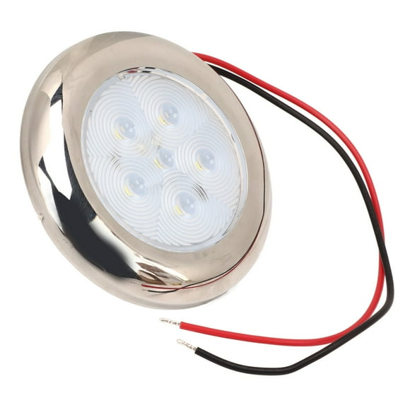 RV LED Ceiling Dome Light, White Lighting IP65 Waterproof Boat Cabin Light for Truck for