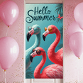 thumbnail image 4 of Decorative Design Flamingo Party Banner Colorful Theme Hello Summer for Beach Party Outdoor Event Summer Celebration, 4 of 9